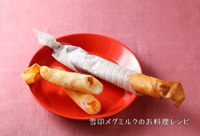 りんごのクリームチーズスティック