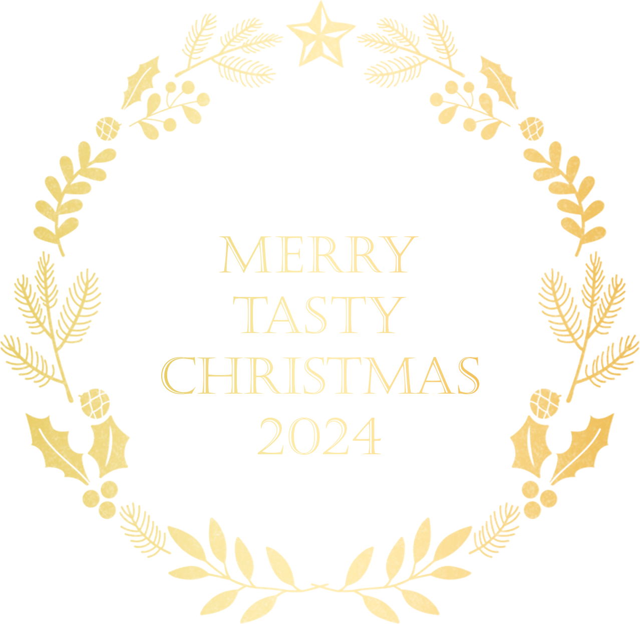 MERRY TASTY CHRISTMAS 2024